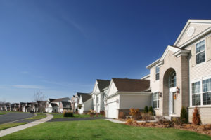 Houses in a gated community in Santa Rosa